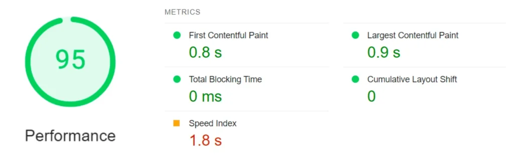 Page speed 速度优化报告