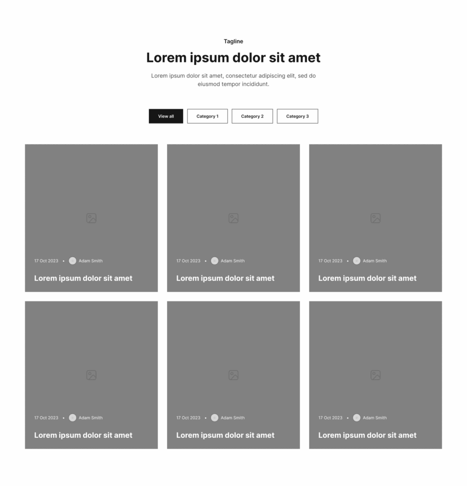 Blog Section 28 布局预览