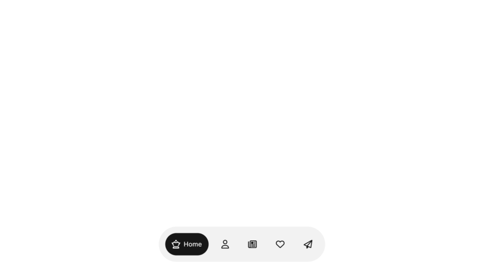 Bottom Navigation Bar 2 布局预览
