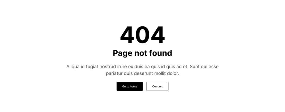 Error page 1 布局预览