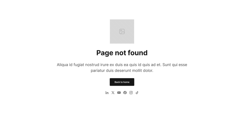 Error page 4 布局预览