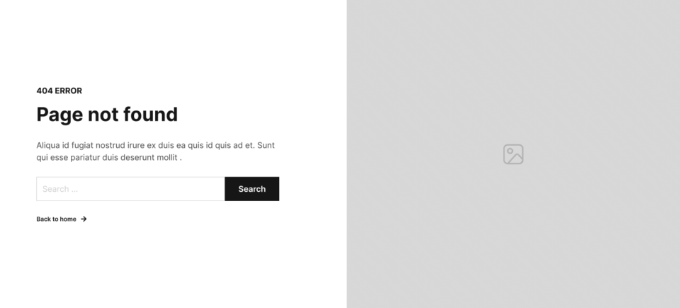 Error page 7 布局预览