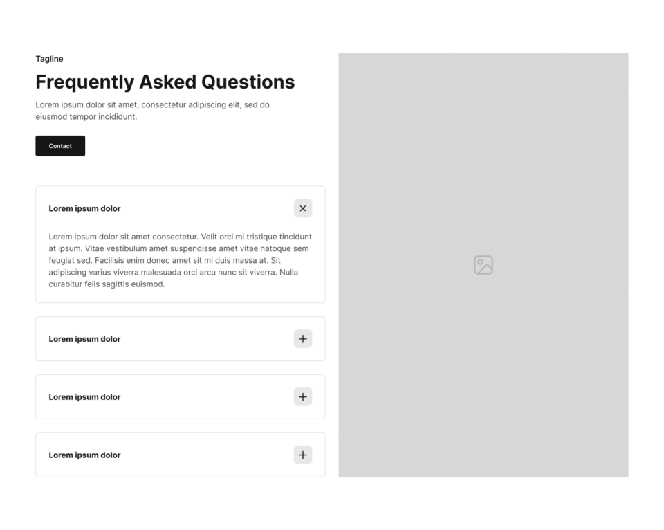 FAQ Section 11 布局预览