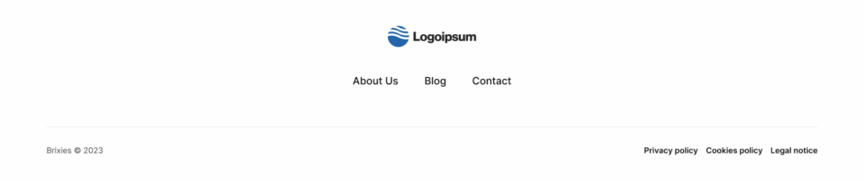 Footer 7 布局预览