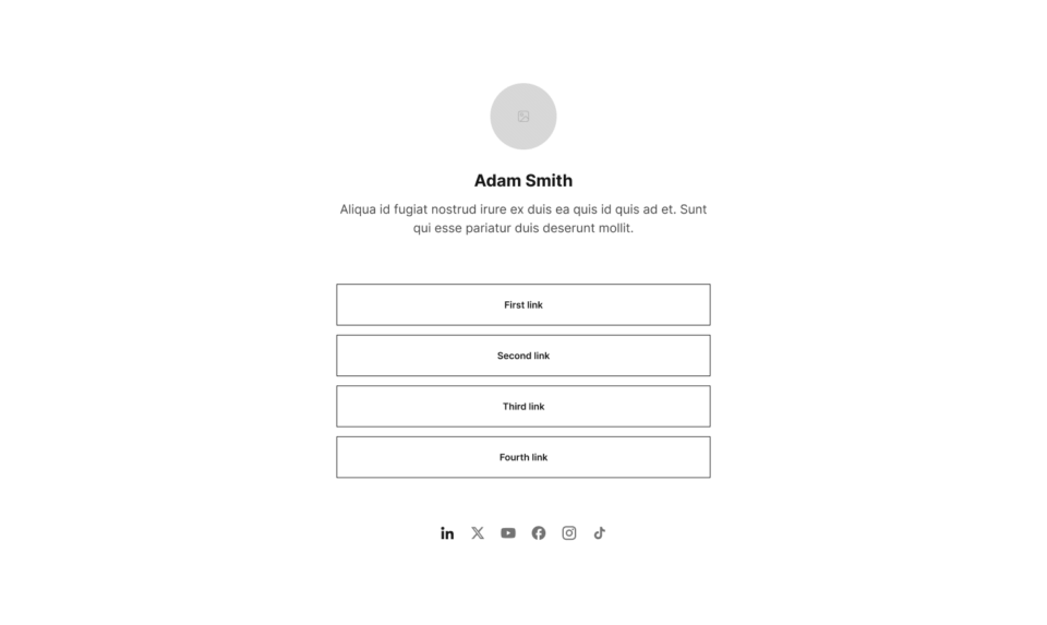 Link Page 1 布局预览