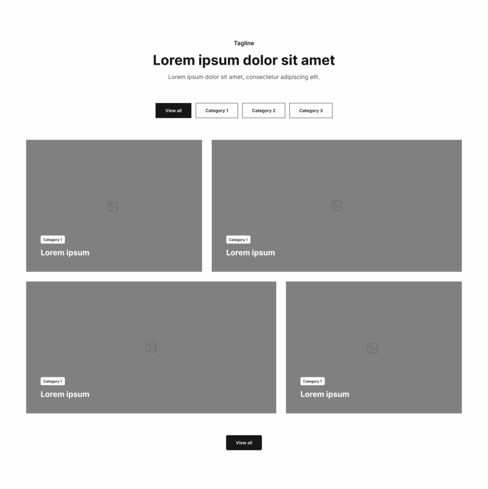 Portfolio Section 14 布局预览