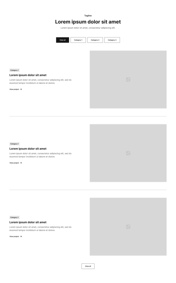 Portfolio Section 17 布局预览