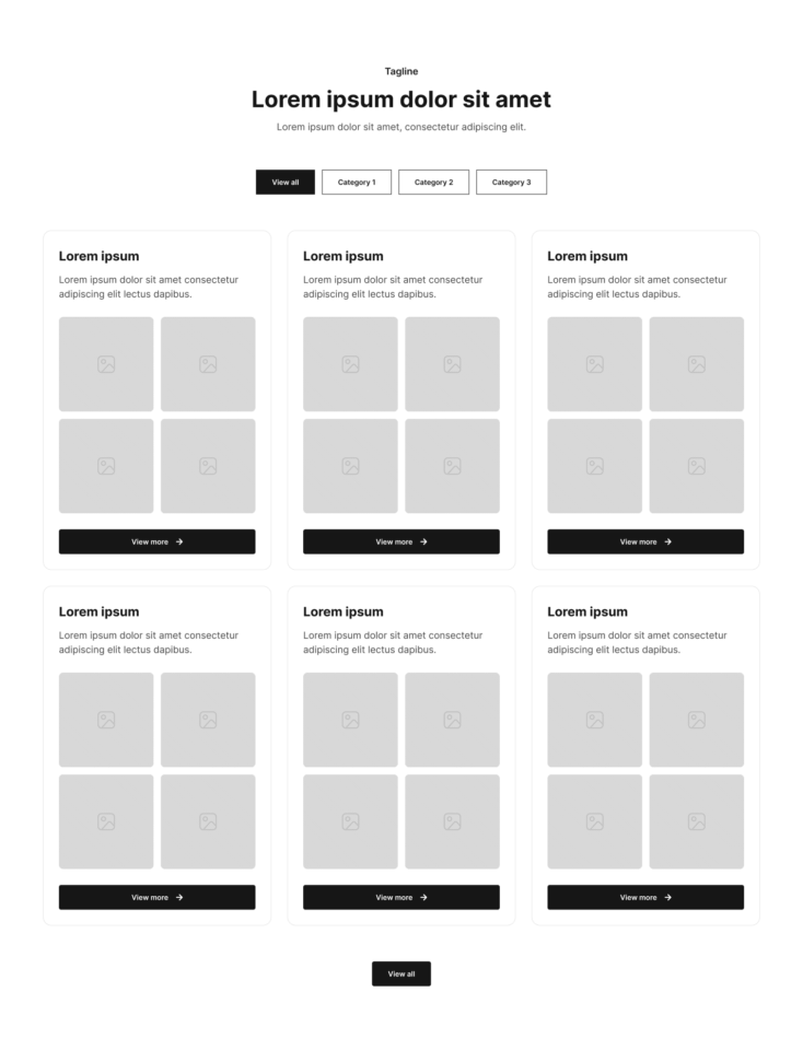 Portfolio Section 22 布局预览
