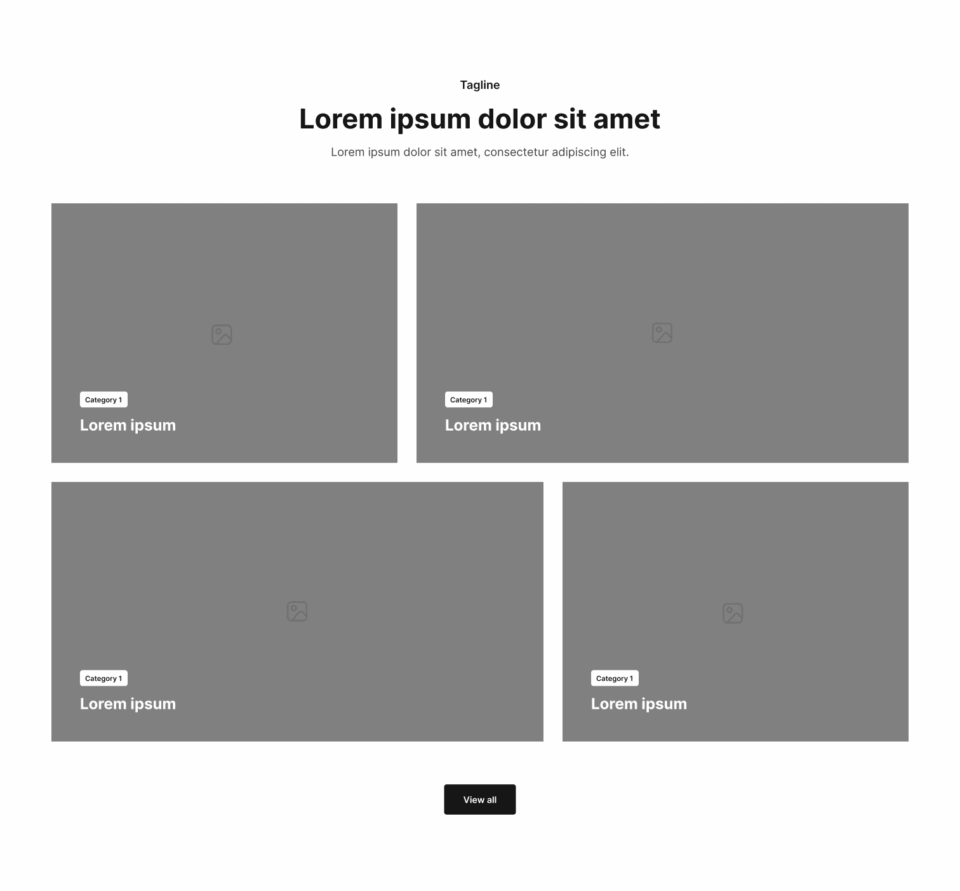 Portfolio Section 9 布局预览