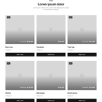 Product Section 3 布局预览