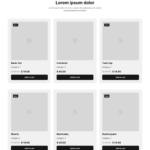 Product Section 6 布局预览