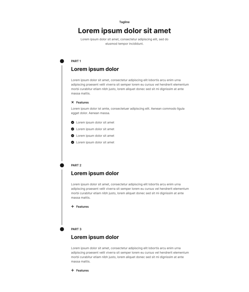 Timeline Section 10 布局预览
